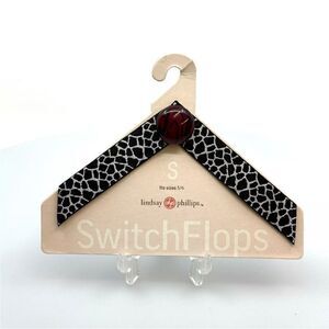 NWT Lindsay Phillips‎ Animal Print Switchflops Switches